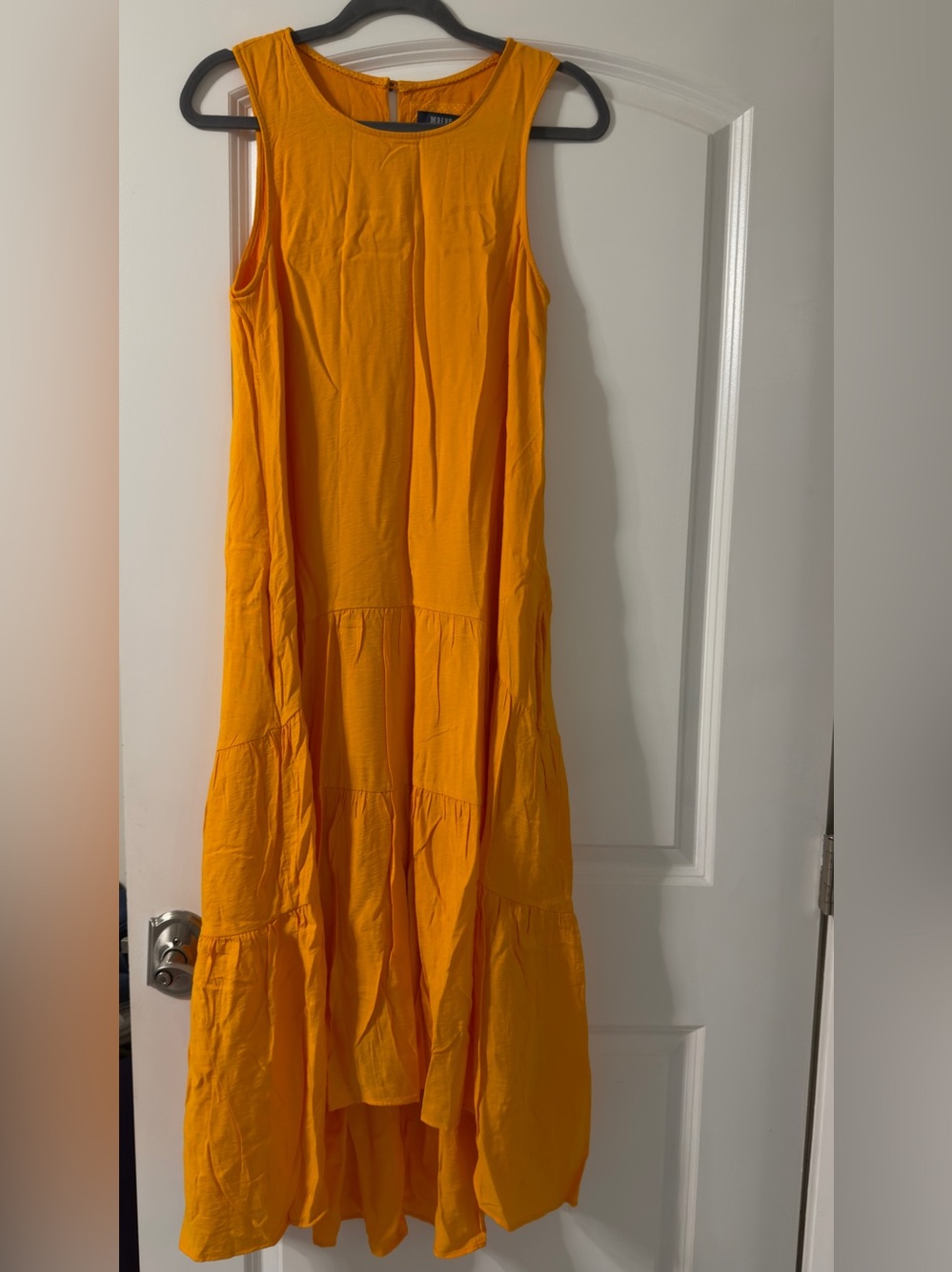 Maeve Sleeveless Tiered Maxi Dress